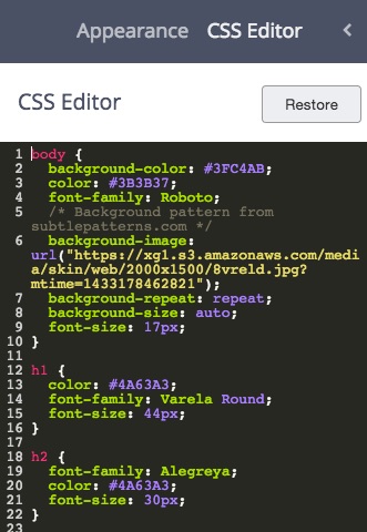 CSS_Editor